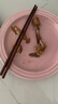 佩爾森（CERAMICS）奶油風(fēng)陶瓷盤子高溫釉下彩餐盤高級感家用圓盤飯盤 8英寸盤-奶黃色+芋泥紫混色4個裝 1英寸 餐盤 曬單實拍圖