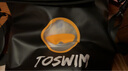 TOSWIM拓勝游泳包干濕分離男女防水收納包雙肩背包健身運(yùn)動包 透明黑鯨 曬單實(shí)拍圖
