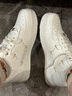 耐克（NIKE）官方空軍一號AIR FORCE 1女子運動鞋夏季膠底板鞋F(xiàn)V3654 111帆白/帆白/帆白/金屬色 40 曬單實拍圖