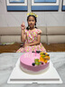 迪士尼女童夏裝碎花連衣裙夏季新品連衣裙子女童夏季2025新款兒童裝衣服 曬單實(shí)拍圖
