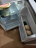 志高（CHIGO）志高家用節(jié)能冰箱中型雙門冰箱出租屋冷藏冷凍環(huán)保迷你冰箱辦公室公寓租房宿舍低噪電冰箱 S198 奶白鏡面特賣款【一級能效】 曬單實拍圖