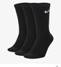 耐克（NIKE）速干 中筒 訓(xùn)練襪子(3雙)  EVERYDAY LIGHTWEIGHT SX7676-010 L 曬單實拍圖