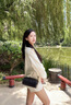 viney編織包包女包羊皮斜挎包輕奢單肩包生日七夕情人節(jié)禮物送女友老婆 【黑色】實(shí)用高級(jí)感小包 時(shí)尚小眾品牌百搭洋氣圓筒手機(jī)包 曬單實(shí)拍圖