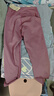 無印良品（MUJI） Walker 女式 易干 收腿褲 BIH02A3S 打底褲 煙熏粉色 M 曬單實拍圖