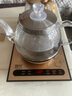 現(xiàn)代底部全自動(dòng)上水電熱水壺玻璃茶臺(tái)燒水壺煮茶一體機(jī)保溫電茶爐電茶壺泡茶茶具套裝家用燒水器 1L 保溫款金色（37x20尺寸） 曬單實(shí)拍圖