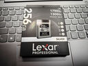 雷克沙（Lexar）256GB CFexpress Type B存儲(chǔ)卡 讀1750MB/s 富士佳能尼康適配 8K超清錄制 cfe卡（SILVER） 曬單實(shí)拍圖