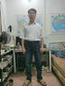 羅蒙牛仔褲男直筒百搭寬松休閑長(cháng)褲2025秋冬季新款美式高端彈力褲子男 YL9331藍灰 28 （推薦95-105斤） 曬單實(shí)拍圖