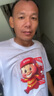 京東京造【東哥同款】豬豬俠X京東外賣(mài)聯(lián)名男士短袖T恤 白色 L 曬單實(shí)拍圖