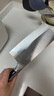 十八子作復(fù)合鋼刀具家用菜刀典雅切片刀SL1608-B【精美禮盒裝】 曬單實拍圖