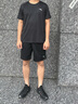 安踏速干套裝丨男子運動兩件套夏季T恤短袖短褲跑步耐磨健身訓(xùn)練服 曬單實拍圖