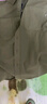 布衣傳說(shuō) 100%竹節(jié)純棉 秋季新款長(zhǎng)袖襯衫男士純色休閑外套上衣服 軍綠 L 曬單實(shí)拍圖