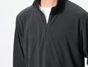 優(yōu)衣庫【驚喜價(jià)】男裝柔滑彈力搖粒絨半拉鏈套頭衫/長(cháng)袖481184 08 深灰色 M /170/92A 曬單實(shí)拍圖