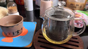 NITORI宜得利家居 泡茶家用過濾耐熱玻璃單柄茶壺 透明 450ml 曬單實(shí)拍圖