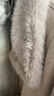 PRICH時(shí)尚復古雙面穿軟糯毛絨感外套2025冬季新款短款皮草上衣女 16淺灰色 S 160 曬單實(shí)拍圖