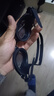 李寧（LI-NING）泳鏡防水防霧男女高清游泳眼鏡平光游泳鏡LNJT224-10暗夜黑 曬單實拍圖