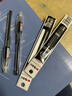 晨光（M&G）拔蓋熱可擦中性筆+配套替芯0.5子彈頭黑色易擦可擦魔力擦水筆自帶橡皮 【V-AKP61115A套裝6+10】 曬單實(shí)拍圖