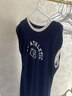 GAP女裝2025夏季新款LOGO修身運動無袖連衣裙長裙衛(wèi)衣裙765947 曬單實拍圖