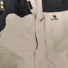 駱駝（CAMEL）沖鋒衣防風(fēng)三合一可拆兩件套登山服119AX冰晶灰色/黑色,男女款XL 曬單實(shí)拍圖