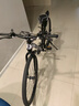 EG7山地自行車成人學(xué)生變速越野單車雙減震賽車26寸青少年男女 輻條【加厚防滑輪-更安全】黑白 26寸21速【適合：160-180CM】 曬單實(shí)拍圖