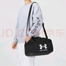 UNDER ARMOUR男包女包行李包 時(shí)尚簡(jiǎn)約大容量健身訓練包拎包 黑白 均碼 曬單實(shí)拍圖