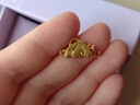 周大生復(fù)購補(bǔ)貼黃金吊墜女足金莫奈星辰蝴蝶硬金七夕禮物送女友 0.75g 曬單實(shí)拍圖