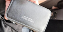 BEMINGWAY新款卡包男士拉鏈零錢(qián)包一體韓版簡(jiǎn)約銀行套迷你小卡夾 淺灰色 曬單實(shí)拍圖
