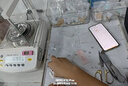 同心鳳足金999黃金散珠手鏈純金重工古法小金珠子轉(zhuǎn)運珠隔珠手串金鏈子 0.8g,4mm古法珠-4顆 曬單實拍圖