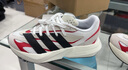adidas明星同款「流光跑鞋」LIGHTBLAZE超輕防滑跑鞋男女阿迪達(dá)斯   礬土棕/黑色/白   40 曬單實(shí)拍圖