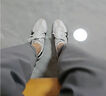 Onitsuka Tiger鬼塚虎 Runspark 復(fù)古舒適輕便 低幫 休閑跑步鞋 男女同款 白黑 39 曬單實拍圖