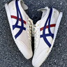 Onitsuka Tiger鬼塚虎經(jīng)典小白鞋男女鞋 舒適運動(dòng)休閑鞋MEXICO 66? 1183C126 白色/藍色 39 曬單實(shí)拍圖