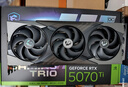 微星（MSI）魔龍 GeForce RTX 5070 Ti 16G GAMING TRIO OC AI推理 電競游戲設(shè)計(jì)智能學(xué)習(xí)獨(dú)立顯卡 曬單實(shí)拍圖