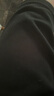 舒雅男士純棉親膚柔軟透氣印花長褲家居睡褲 寶藍色  XL  曬單實拍圖