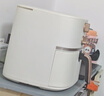 美的（Midea）空氣炸鍋易用旋鈕 家用實(shí)用大容量5.3L 不用翻面 蒸汽嫩烤 輕音烘炸 金屬內(nèi)腔無異味  MF-KZE535J5 曬單實(shí)拍圖