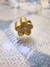 菜百首飾 黃金轉(zhuǎn)運(yùn)珠 時(shí)尚百搭5D桃花轉(zhuǎn)運(yùn)珠含繩 計(jì)價(jià) 約0.65克七夕禮物 曬單實(shí)拍圖