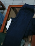 海瀾之家保暖內衣男士秋衣秋褲純棉秋冬季圓領(lǐng)線(xiàn)衣線(xiàn)褲打底修身內衣套裝男 100%純棉修身-藏青色 4XL (190 /體重190-210斤) 曬單實(shí)拍圖