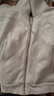 阿迪達斯阿迪達斯 ADIDAS 女子 LOGO FLEECE JKT 運動(dòng)夾克 JJ3566 白 M  曬單實(shí)拍圖