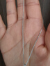 周生生Pt950鉑金項鏈 滿(mǎn)天星白金百搭素鏈 32147N計價(jià) 45厘米 - 2.43克(含工費350元) 曬單實(shí)拍圖