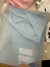 京東京造 兒童雨衣帶大書包位男童女童女孩加長全身學生雨披 藍色2xl 曬單實拍圖