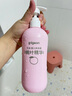貝親（Pigeon）桃葉精華 嬰兒液體爽身露 家庭裝 四季通用 480ml IA286 曬單實(shí)拍圖