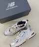 NEW BALANCE老爹鞋男鞋女鞋情侶復(fù)古夏季網(wǎng)面運(yùn)動(dòng)休閑鞋530系列MR530KA 38 曬單實(shí)拍圖