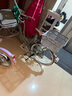 自行車(chē)后座車(chē)筐 加粗加大電動(dòng)自行車(chē)后車(chē)筐后座塑料車(chē)籃后車(chē)架后置學(xué)生放書(shū)包車(chē)藍 亨利 后用 塑料筐 灰色 曬單實(shí)拍圖