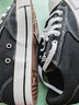 匡威（Converse）官方 莫爾登All Star男女低幫休閑滑板鞋黑色A09226C A09226C 41 曬單實(shí)拍圖