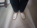 大東秘語(yǔ)鏤空涼鞋女夏季真皮軟底女鞋平底單鞋中年媽媽鞋中老年皮鞋洞洞鞋 米白色 37 曬單實(shí)拍圖