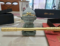 朱炳仁銅 如意金箍棒筆套裝 銅大勝筆創(chuàng)意書(shū)房商務(wù)學(xué)生伴手禮 高檔銅筆 如意金箍棒筆 曬單實(shí)拍圖