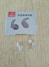 戴思（DAISI）雙層降噪超強(qiáng)防噪音學(xué)習(xí)睡眠防呼?？伤醇{米硅膠隔音耳塞深灰色 曬單實(shí)拍圖