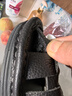 其樂(lè)（Clarks）男鞋夏新款涼鞋牛皮休閑外穿沙灘鞋厚底防滑簡(jiǎn)約舒適軟 黑色 50.5 39 曬單實(shí)拍圖