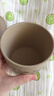 苗苗紅宜興紫砂杯高檔正品手工辦公茶杯男士主人杯茶水分離磨砂中式禮品 款8段泥青山綠水杯 曬單實(shí)拍圖