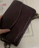 viney牛皮包包女包品牌斜挎枕頭包輕奢單肩包生日七夕情人節禮物送女友 曬單實(shí)拍圖