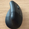 羅技（Logitech）Lift人體工學鼠標 垂直鼠標 小手鼠標 無線藍牙鼠標 3臺設備秒切換 帶Logi Bolt接收器 黑色 曬單實拍圖