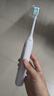 飛利浦（PHILIPS）【肖戰(zhàn)推薦】電動(dòng)牙刷鉆石3系 生日七夕情人節(jié)禮物 情侶款送男生/女友 微泡水流 HX5181/01皓月白 曬單實(shí)拍圖